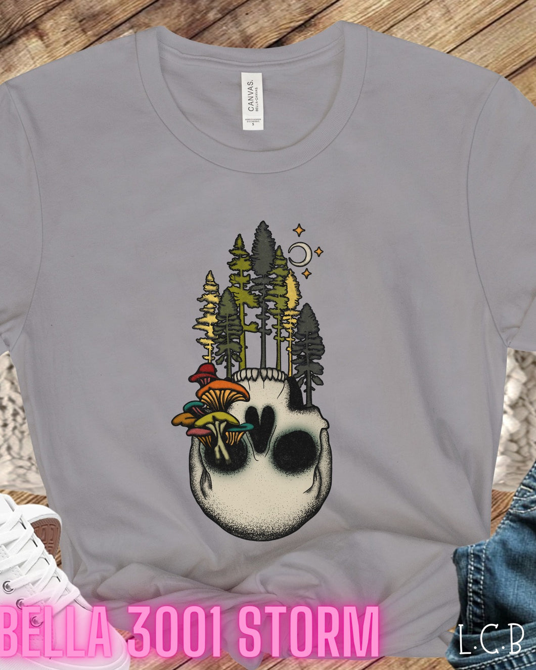 Skull Storm Unisex T-Shirt