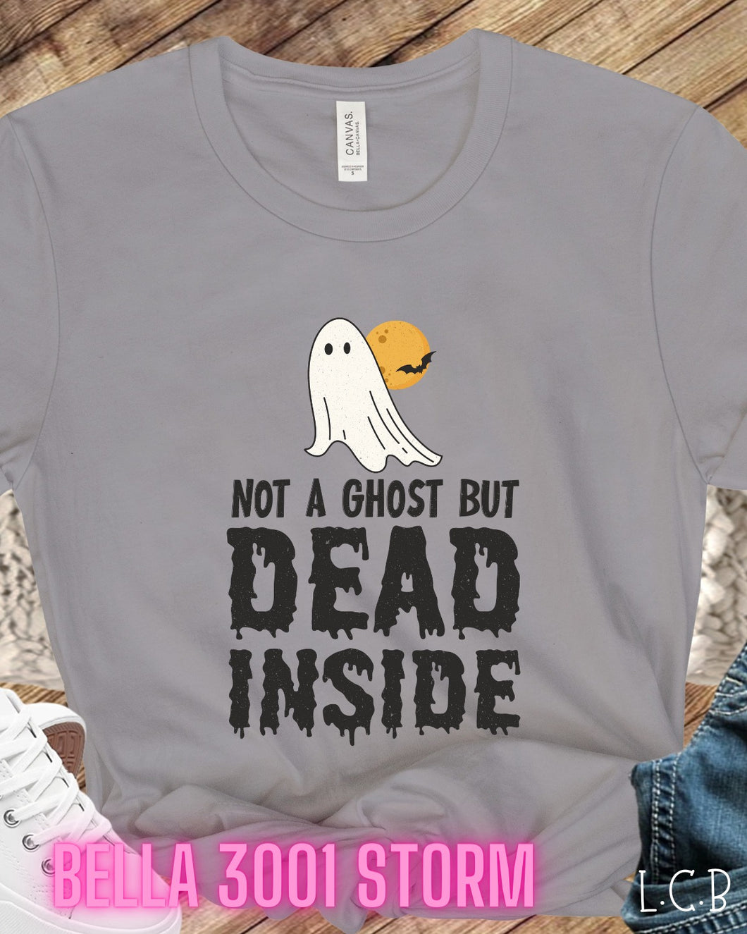 Not a Ghost But Dead Inside Storm Unisex T-Shirt