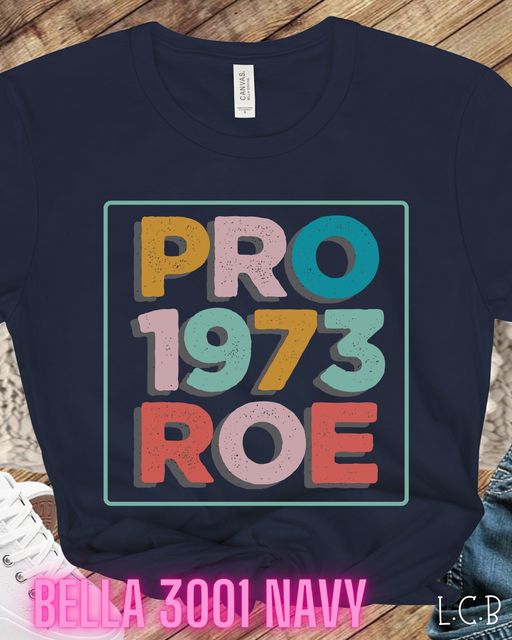 Pro Roe Navy Unisex T-Shirt